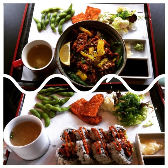 MYO sushi.  Make your own sushi - chipotle style.  #socal #niceconcept #thanksmatt